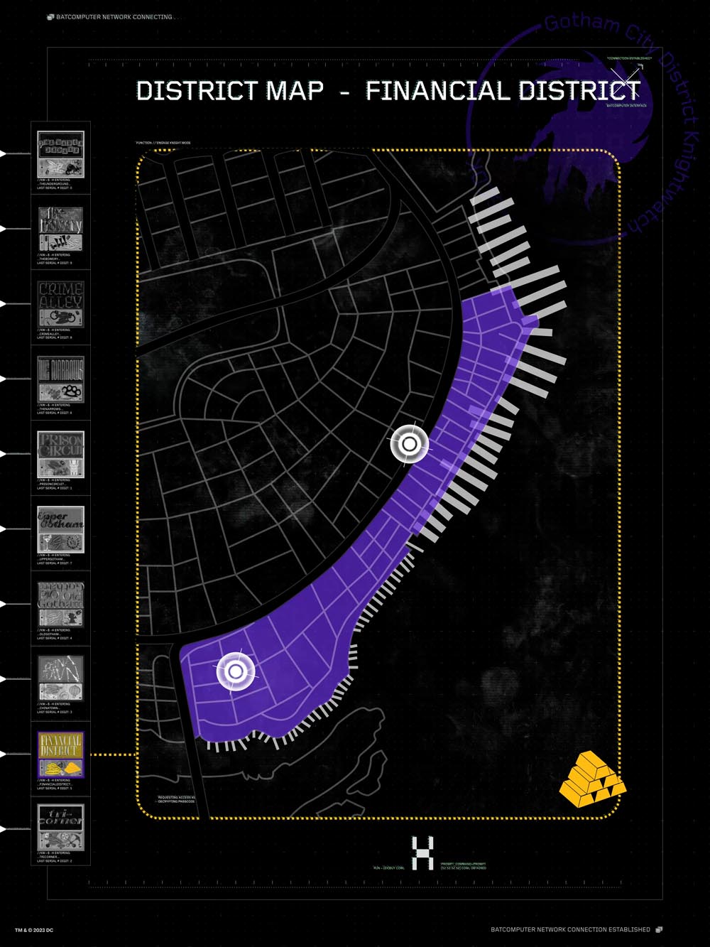 Financial District Map
